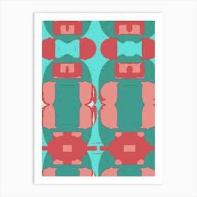 Abstract Pattern 82 Art Print