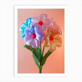 Dreamy Inflatable Flowers Phlox 2 Art Print