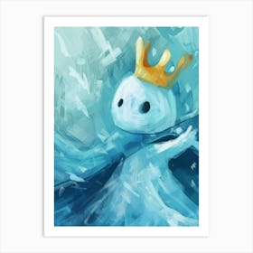 King Of The Ice Art Print