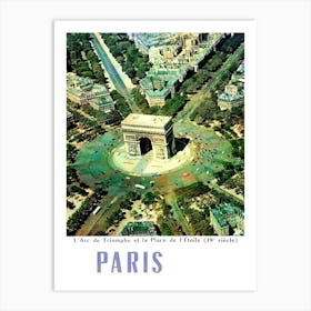 Arc De Triomphe, Paris Art Print