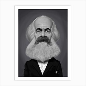 Karl Marx Art Print