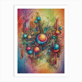 Abstract Painting 12 Art Print