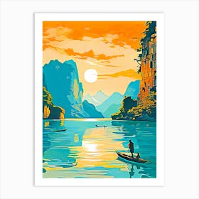 Ha Long Bay Viet Nam (4) Art Print