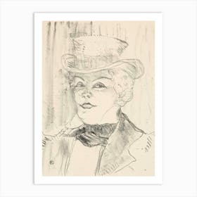 Madame Réjane (1898), Henri de Toulouse-Lautrec Art Print