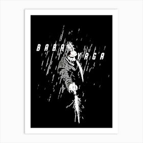 Baba yaga John Wick movie 1 Art Print