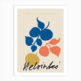 Flower Et Flora Helsinki Art Print