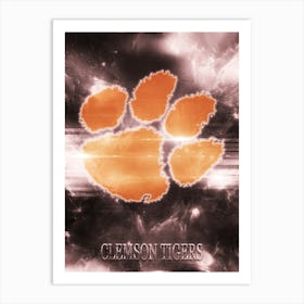 Clemson Tigers Art Print