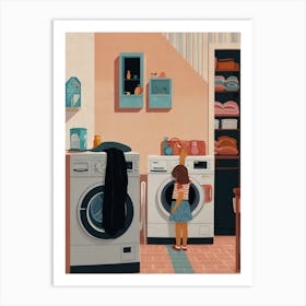 Laundry Room 9 Art Print