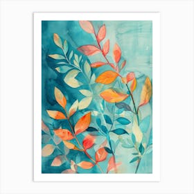 Autumn Leaves 19 Art Print