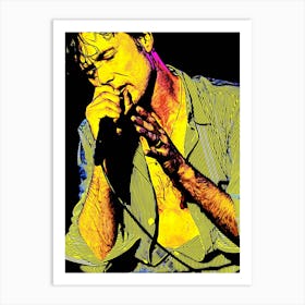 Brett Anderson suede britpop band music 21 Art Print