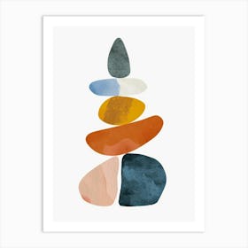 Stacks Of Stones 1 Art Print