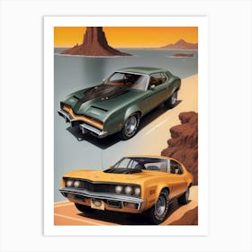 Transam Plymouth Cars Art Print