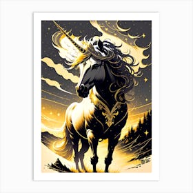 Unicorn Painting Art Print