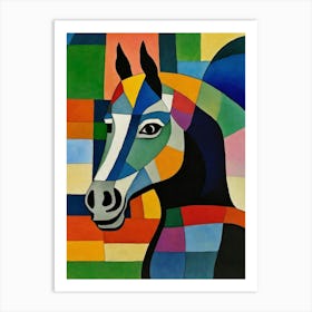 Horse of Colors Art Print