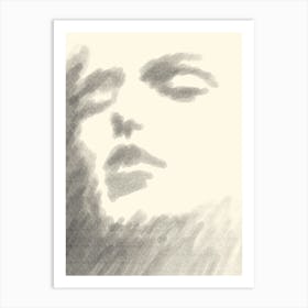 Portrait Of A Woman 7 Art Print