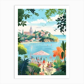 Pula Croatia 4 Illustration Art Print