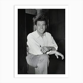 American Actor Rock Hudson Art Print