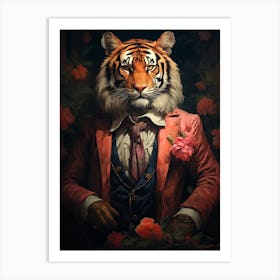 Tiger Portrait 1 Art Print