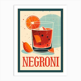 Negroni 2 Art Print