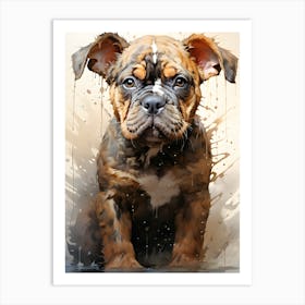 Puppy Pictorials Art Print