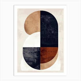 Taunggyi Stone Park Bauhaus Minimalist Art Print