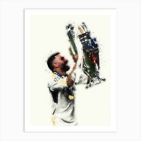 Dani Carvajal Paint Art Print