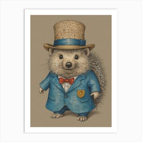 Hedgehog 32 Art Print