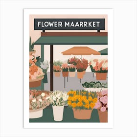 Flower Market 20 Art Print