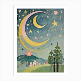 Night Sky no2 Art Print