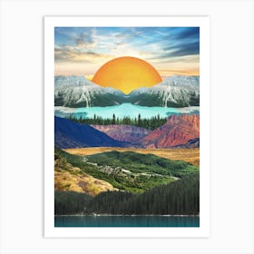 Landscape 405 Art Print