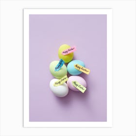 Easter Eggs 315 Art Print