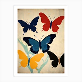 Butterflies Art Print