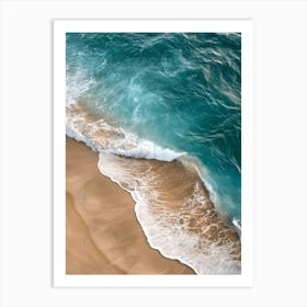 Sand And Ocean 2 Art Print