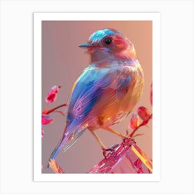 Colorful Bird Art Print