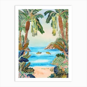 Vibrant Cove Art Print