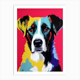 English Setter Andy Warhol Style Dog Art Print