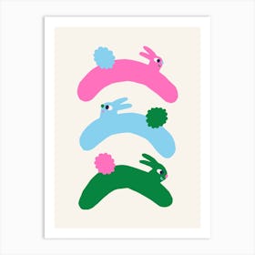 Bunnies Art Print
