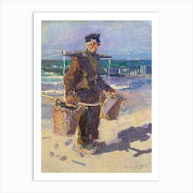 The Shell Fisherman, Jan Toorop Art Print