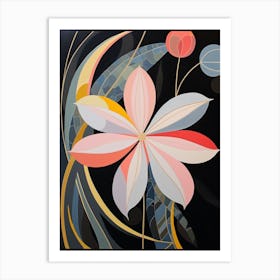 Daisy 4 Hilma Af Klint Inspired Flower Illustration Art Print