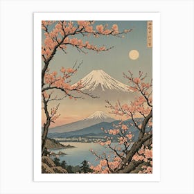 Mt Fuji Art Print