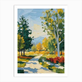 Walk In The Park 1 Art Print