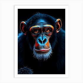 Wild Animal Creative Portrait 18 Art Print