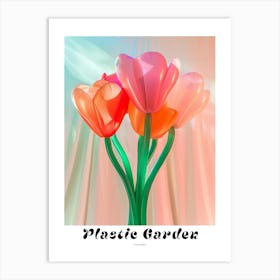 Dreamy Inflatable Flowers Poster Cyclamen 1 Art Print