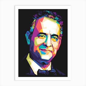 Tom Hanks Wpap Art Print