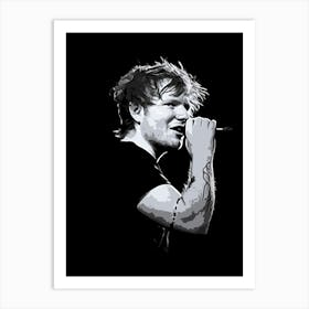 Ed Sheeran 3 Art Print