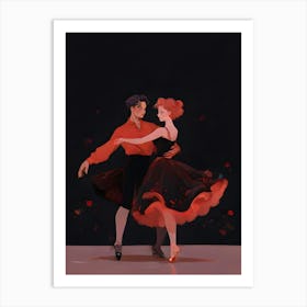 Dancers, Person, Person, Person, Person Art Print