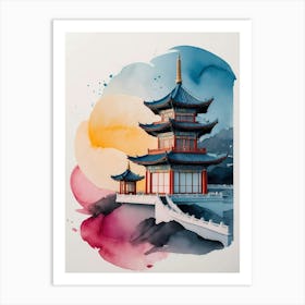 Chinese Pagoda 31 Art Print