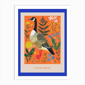 Spring Birds Poster Canada Goose 2 Art Print