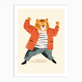 Tiger Illustration Art Print