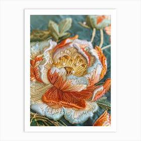 Chinese Embroidery 44 Art Print